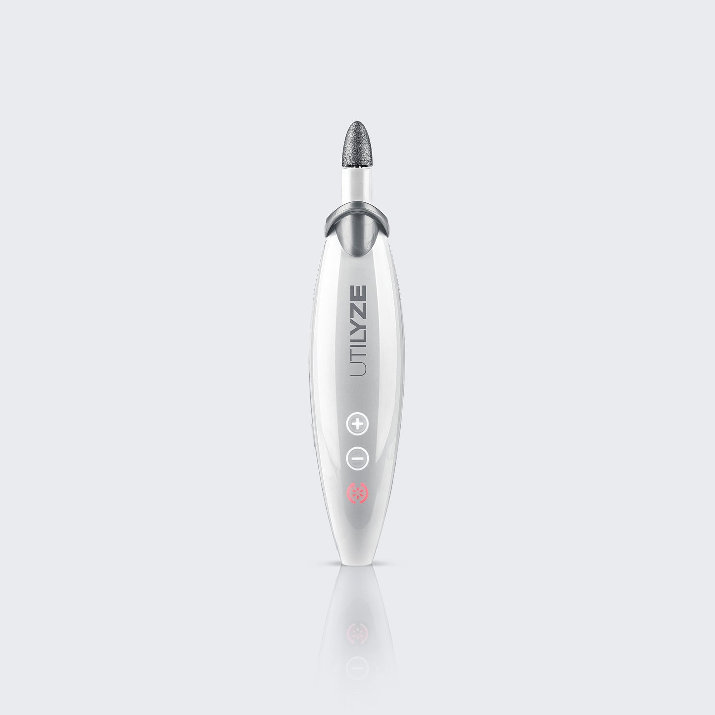 UTILYZE 10-in-1 Professional Electric Manicure & Pedicure Set, Powerful Nail Drill Kit, 10-Speed System, Innovative Touch Control, Tools to File, Buff, Smooth, Shine Nails